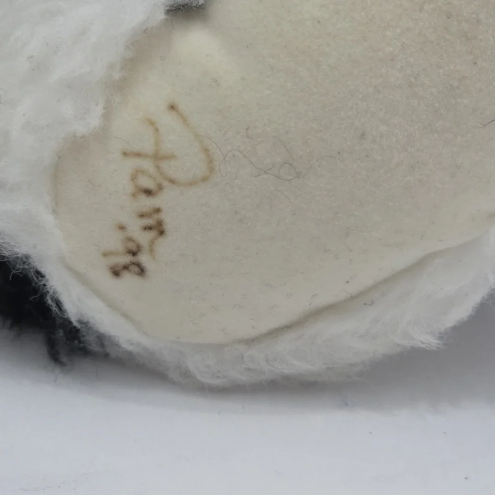 PAM KISNER The Bear Maker‎ Artist Teddy Bear Plush Cow Vtg 1998 OOAK Signed
